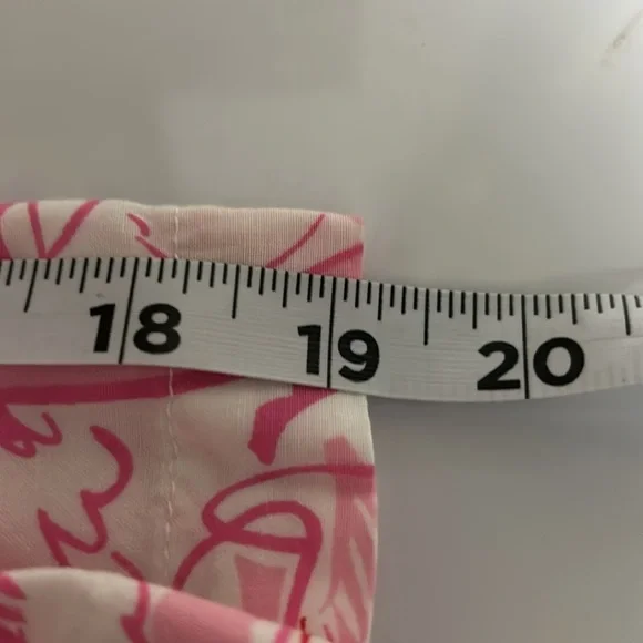 Lilly Pullitzer Pink Flamingo Sarasota Pintuck Tunic Shirt -Size Small - Picture 11 of 11